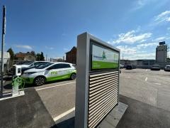 Mobilitätsstation am Bahnhof