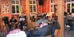 Jugendclubsitzung mit Bürgermeister Weide und Gemeinderäte