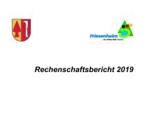Rechenschaftsbericht 2019