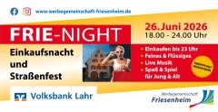 Frie-Night am 26.06.2026 Frie-Night am 26.06.2026