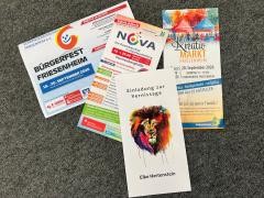 Flyer zum Festwochenende